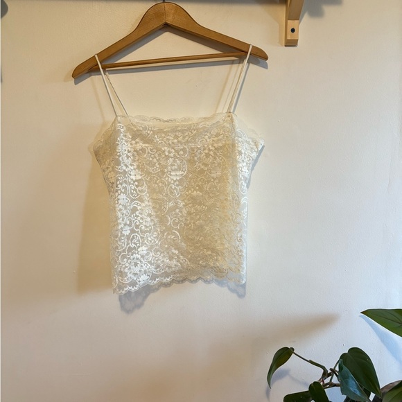 Vintage Wonderbra Lace Cami (fits S to L) - Picture 4 of 6